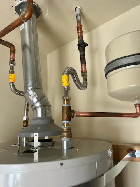 Water heater installation and plumbing repair in Shell Beach